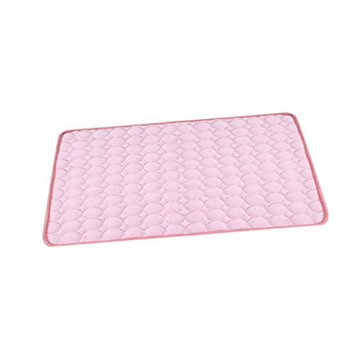 CIYODO Sommer Kühlmatte Für Haustiere Pad Für Katzen Und Hunde Abnehmbar Und Waschbar Selbstkühlend Und rutschfest Für Innenbereich von CIYODO