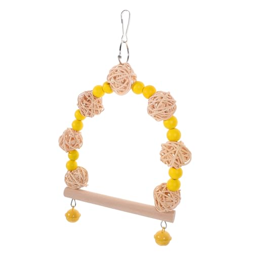 CIYODO Papagei Balance Training Spielzeug Holz Vogel Käfig Schaukel Barsch Dekorative Spielzeug CIYODO Papagei Balance Training Spielzeug Holz Vogel Käfig Schaukel Barsch Dekorative Spielzeug von CIYODO