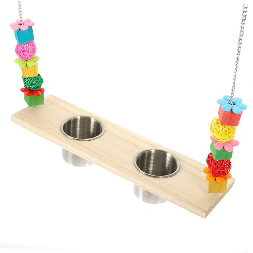CIYODO Papagei Schaukel Spielzeug Fütterung Gericht Papagei Barsch Schaukel für Ziervögel Vogel Käfig Spielzeug CIYODO Papagei Schaukel Spielzeug Fütterung Gericht Papagei Barsch Schaukel für Ziervögel Vogel Käfig Spielzeug von CIYODO