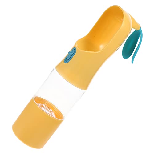 CIYODO Tragbare Hundetrinkflasche Auslaufsicherer Wasserspender für Hunde Reise Wasserflasche für Haustiere Praktischer Trinkbehälter für Wanderungen und Outdoor Aktivitäten von CIYODO