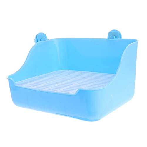 CIYODO Töpfchentrainer für Frettchen Hamster klo kaninchentoilette kaninchenklo ecktoilette Kleine Haustiertoilette Hase Nagetier Kaninchen-Töpfchentrainer Lacework Töpfchen Trainer Blue CIYODO Töpfchentrainer für Frettchen Hamster klo kaninchentoilette kaninchenklo ecktoilette Kleine Haustiertoilette Hase Nagetier Kaninchen-Töpfchentrainer Lacework Töpfchen Trainer Blue von CIYODO