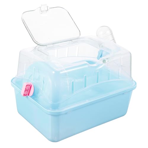 CIYODO Kompakte Tragbare Hamsterkäfig Box Mit Panoramadach Leichte Kunststoff Transportbox Für Zwerghamster Und Kleintiere Für Outdoor-aktivitäten Und Reisen CIYODO Kompakte Tragbare Hamsterkäfig Box Mit Panoramadach Leichte Kunststoff Transportbox Für Zwerghamster Und Kleintiere Für Outdoor-aktivitäten Und Reisen von CIYODO