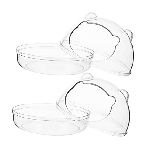 CIYODO Transparente Hamsterbadewannen Aus Kunststoff Staubdichte Hamster Badebox Praktisches Hamsterzubehör Für Sauberes Und Sicheres Badeerlebnis CIYODO Transparente Hamsterbadewannen Aus Kunststoff Staubdichte Hamster Badebox Praktisches Hamsterzubehör Für Sauberes Und Sicheres Badeerlebnis von CIYODO