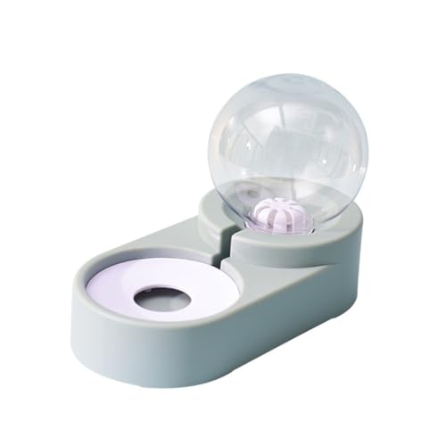 CIYODO Trinkbrunnen für Haustiere doppelt Pet Water Bowlspenser tragbar Katzennäpfe drinnen Werkzeug wasserspender katzenfutter große hundewasserschale Haustierwasserfuttermittel Blau von CIYODO