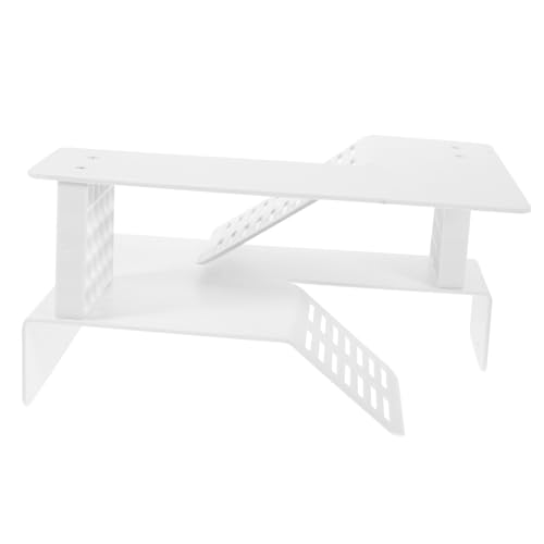 CIYODO Turtle Climbing Platform Transparente Kletterplattform für Schildkröten Aquarien Dekoration mit Ruheterrasse und Kletterleiter für Reptilien und Aquarienliebhaber von CIYODO