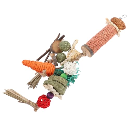 CIYODO Und Snacks Kau Leckerli Indoor Hasen Mahlen Meerschweinchen Haustier Beißspielzeug Halten Sie Kaninchen Hamster Hängen Hase Hamster Meerschweinchen von CIYODO