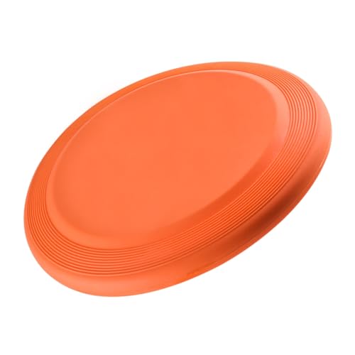 CIYODO Verschleißfeste Hundescheibe Interaktive Wurfspielzeug für Welpen Große Orangefarbene Flying Disc für Spaß und Beschäftigung im Freien CIYODO Verschleißfeste Hundescheibe Interaktive Wurfspielzeug für Welpen Große Orangefarbene Flying Disc für Spaß und Beschäftigung im Freien von CIYODO