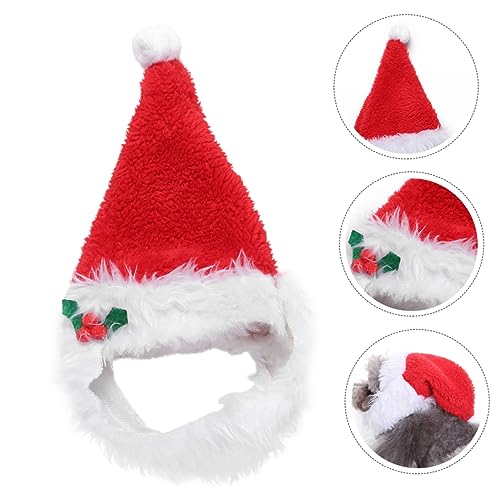 CIYODO Verstellbarer Haustier Weihnachtskragen mit Farbigem Band Langlebig und Festlich für Hunde Katzen Weihnachten Cosplay Party Zubehör CIYODO Verstellbarer Haustier Weihnachtskragen mit Farbigem Band Langlebig und Festlich für Hunde Katzen Weihnachten Cosplay Party Zubehör von CIYODO