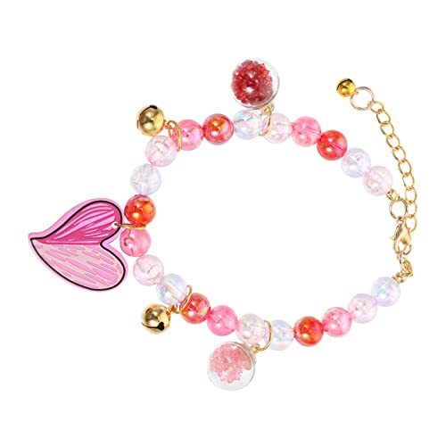 CIYODO Verstellbares Haustierhalsband mit Dekoratives Hundehalsband für Kleine Stilvolles und Bequemes Design für Welpen und Katzen Herzmotiv von CIYODO