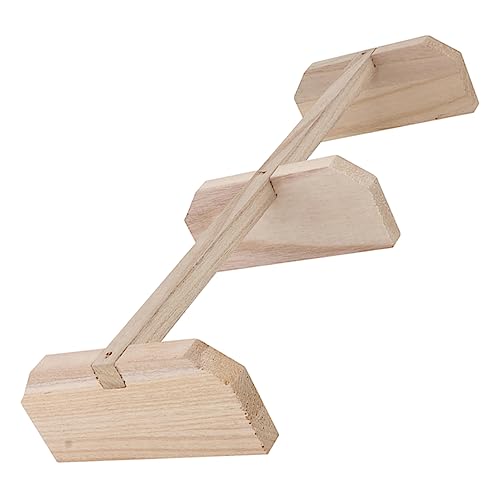 CIYODO Hühnerstange aus Holz Vogelständer für Papageien Natürlicher Hühnerstangenständer Spielzeug für Vögel und Hühner Sicher und Geruchlos von CIYODO