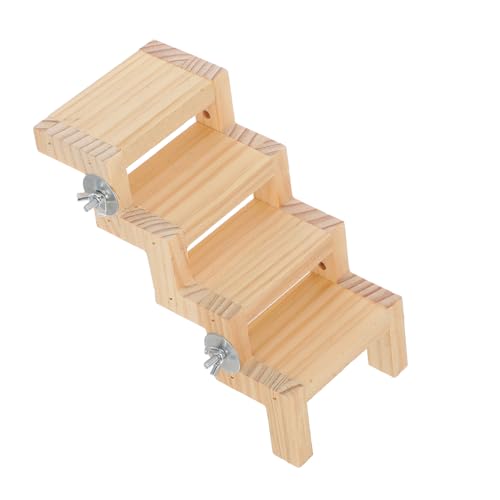 CIYODO Papagei Spielzeug Kletterleiter Vogelkäfig Ruheplattform Z Form Interaktives Spielzeug Naturholz Vogel Aktivitätszentrum CIYODO Papagei Spielzeug Kletterleiter Vogelkäfig Ruheplattform Z Form Interaktives Spielzeug Naturholz Vogel Aktivitätszentrum von CIYODO