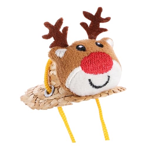 CIYODO Pet Hut Für Kleintiere Cartoon-Design Weihnachten Thema Bequeme Haustiermütze Geeignet Für Hamster Vögel Kleintiere CIYODO Pet Hut Für Kleintiere Cartoon-Design Weihnachten Thema Bequeme Haustiermütze Geeignet Für Hamster Vögel Kleintiere von CIYODO