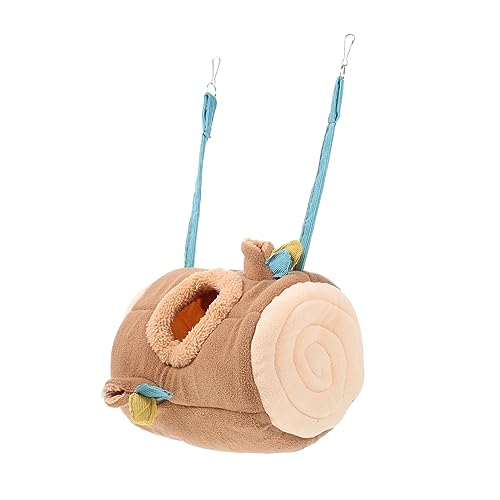 CIYODO Winter Hamster Haus Warmes Schlafbett Aus Baumwolle Für Kleine Haustiere Stumpfnest Kompakt Vielseitig Geeignet Für Hamster Und Meerschweinchen Winterbedarf Für Haustierkäfig von CIYODO