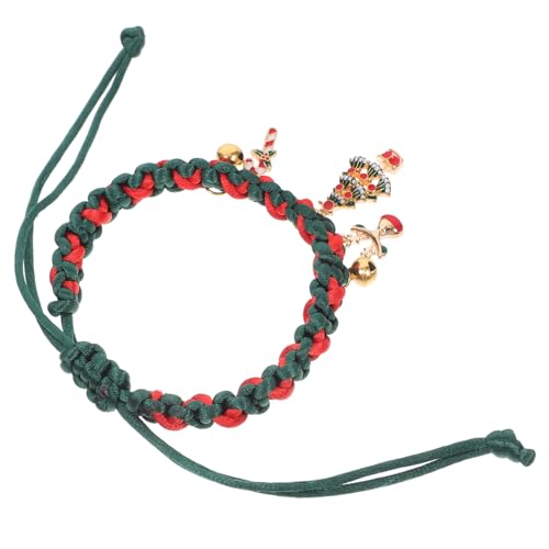 CIYODO Weihnachtliches Katzenhalsband mit Glöckchen für Kätzchen und Welpen Verstellbares Design im Japanischen und Koreanischen Stil Süßes Weihnachtsaccessoire für Haustiere CIYODO Weihnachtliches Katzenhalsband mit Glöckchen für Kätzchen und Welpen Verstellbares Design im Japanischen und Koreanischen Stil Süßes Weihnachtsaccessoire für Haustiere von CIYODO