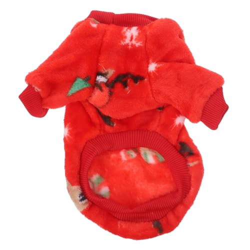 CIYODO Xmas Hundekostüm Für Kleine Und Mittelgroße Hunde Bequemes Und Warmes Weihnachtsoutfit Festliche Hundekleidung Für Partys Und Outdoor-aktivitäten s CIYODO Xmas Hundekostüm Für Kleine Und Mittelgroße Hunde Bequemes Und Warmes Weihnachtsoutfit Festliche Hundekleidung Für Partys Und Outdoor-aktivitäten s von CIYODO