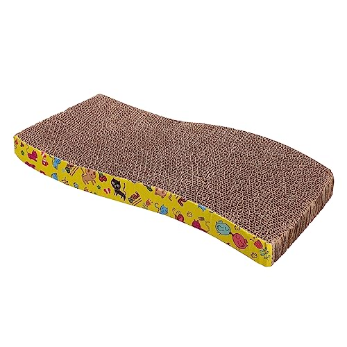 CIYODO Haustierspielzeug Wellpappe Katzenkratzbrett Kätzchenspielzeug Katze Kätzchen Kratzbrett Spaß Kratzen CIYODO Haustierspielzeug Wellpappe Katzenkratzbrett Kätzchenspielzeug Katze Kätzchen Kratzbrett Spaß Kratzen von CIYODO