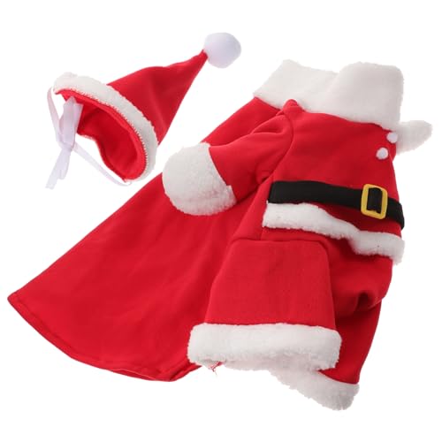 CIYODO Hundeanzug Weihnachten Haustier Mantel Kleidung Winter Party Outfit Cosplay Warm Für Reisen CIYODO Hundeanzug Weihnachten Haustier Mantel Kleidung Winter Party Outfit Cosplay Warm Für Reisen von CIYODO
