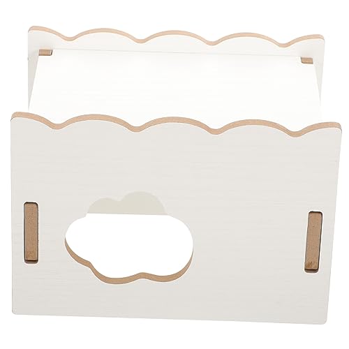 CIYODO Hamsterholzhaus Hamsterversteck Schlafhaus Dekoratives Hamsterhaus Für Kleine Haustiere CIYODO Hamsterholzhaus Hamsterversteck Schlafhaus Dekoratives Hamsterhaus Für Kleine Haustiere von CIYODO