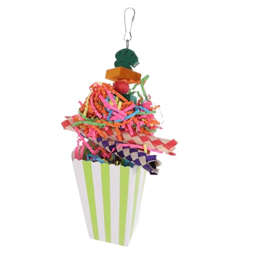 CIYODO Hängendes Kauspielzeug Für Papageien – Snack-Eimer Für Vögel – Vogelspielzeug – Sicheres Und Interessantes Vogelspielzeug von CIYODO