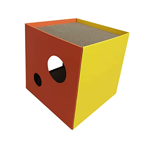 CIYODO Katzenkratzbrett Katzenkratzbox Kätzchen-reibespielzeug Haustier-selbstunterhaltungsspielzeug Kratzbrett Für Katzen Kätzchenhöhle CIYODO Katzenkratzbrett Katzenkratzbox Kätzchen-reibespielzeug Haustier-selbstunterhaltungsspielzeug Kratzbrett Für Katzen Kätzchenhöhle von CIYODO