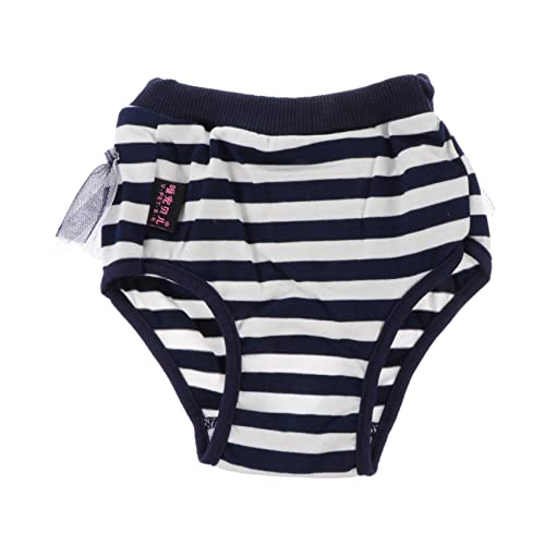 CIYODO Dog Naies Liners - Windel für weibliche Welpen - Dekorative Hundewindel in Blau S - Bequeme auslaufsichere Periodenhose CIYODO Dog Naies Liners - Windel für weibliche Welpen - Dekorative Hundewindel in Blau S - Bequeme auslaufsichere Periodenhose von CIYODO