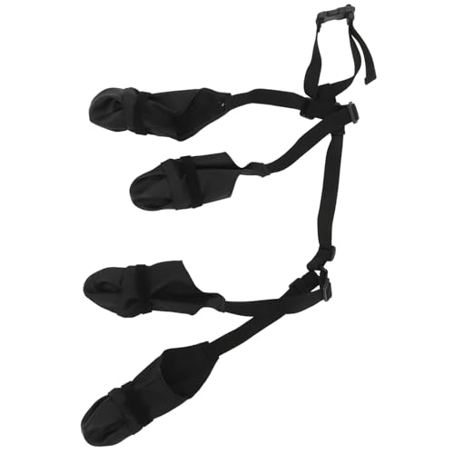 CIYODO rutschfeste Hundeschuhe wasserdichte Mit Verstellbaren Riemen Atmungsaktive Pfotenschützer Für Kleine Und Mittelgroße Für Outdoor Aktivitäten von CIYODO