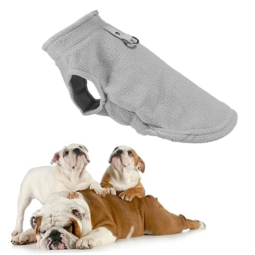 CIYODO Thicken Pet Dog Vest wasserdichte Winddichte Warme Hundejacke Für Kleine Und Große Hunde Graues Gepolstertes Winter-Outfit Bequem Und Leicht Anzuziehen von CIYODO