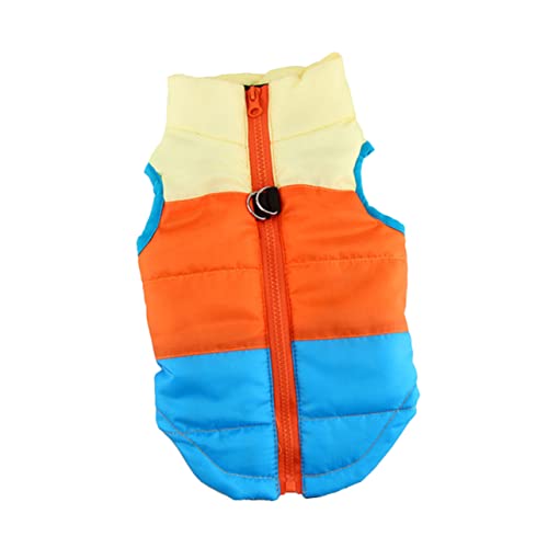 CIYODO Hundeweste Für Herbst Und Winter wasserdichte Warme Hunde-Apparel Atmungsaktive Bequeme Hundebekleidung Gelb Und Orange Für Kleine Große Hunde CIYODO Hundeweste Für Herbst Und Winter wasserdichte Warme Hunde-Apparel Atmungsaktive Bequeme Hundebekleidung Gelb Und Orange Für Kleine Große Hunde von CIYODO