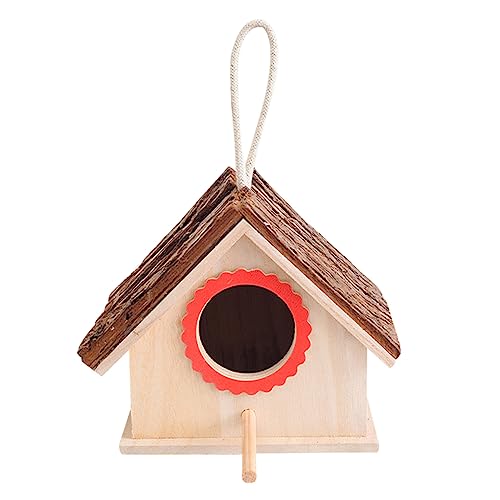 CIYODO Holz Vogel Nest Für Garten Dekoratives Nistplatz Für Vögel Kreatives Hängendes Vogelhaus s Farbe Zufällig Für Innen Und Außendekoration CIYODO Holz Vogel Nest Für Garten Dekoratives Nistplatz Für Vögel Kreatives Hängendes Vogelhaus s Farbe Zufällig Für Innen Und Außendekoration von CIYODO