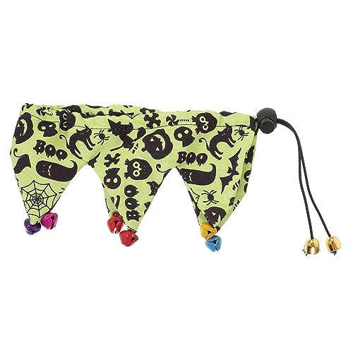 CIYODO Katzenzubehör Hübsches Kätzchenhalsband Welpenhalsband Weich Sicher für Halloween Passt für Katzen von CIYODO