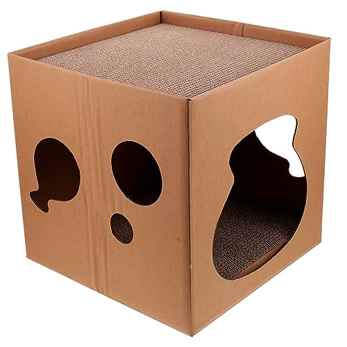CIYODO Katzen-kratzbrett Aus Karton Katzenspielzeug Für Den Innenbereich Weiche Kratzbox Für Katzen CIYODO Katzen-kratzbrett Aus Karton Katzenspielzeug Für Den Innenbereich Weiche Kratzbox Für Katzen von CIYODO
