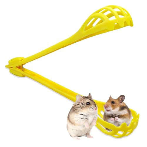 Hamster-Clip, Anti-Biss-Hamster-Clip, schnelles Erfassen von Hamstern, langem Griff, geeignet für Hamster, Meerschweinchen, Niederländische Kaninchen, Meerschweinchen Hamster-Clip, Anti-Biss-Hamster-Clip, schnelles Erfassen von Hamstern, langem Griff, geeignet für Hamster, Meerschweinchen, Niederländische Kaninchen, Meerschweinchen von CJKDXDH