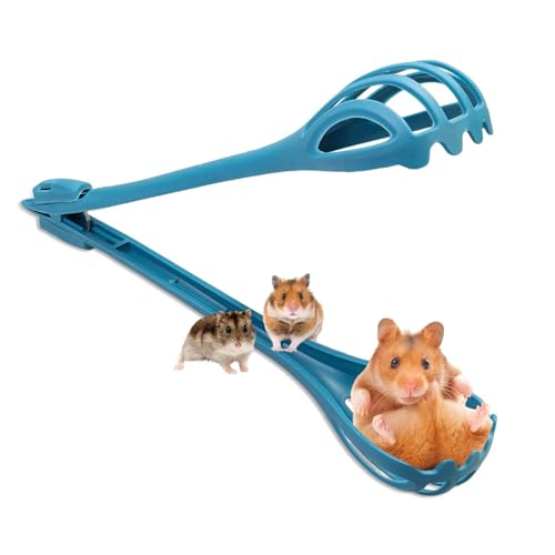 Hamster-Clip, Anti-Biss-Hamster-Clip, schnelles Erfassen von Hamstern, langem Griff, geeignet für Hamster, Meerschweinchen, Niederländische Kaninchen, Meerschweinchen Hamster-Clip, Anti-Biss-Hamster-Clip, schnelles Erfassen von Hamstern, langem Griff, geeignet für Hamster, Meerschweinchen, Niederländische Kaninchen, Meerschweinchen von CJKDXDH