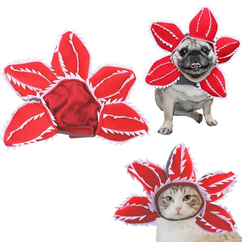 Haustier-Dämonenhut-Kostüm, gruseliges Halloween-Hunde-Stirnband, Hundekostüm, gruseliges Blumen-Design, Hut für Katze und Hund, niedliches Halloween-Haustier-Kostüm, Outfits für große Hunde Haustier-Dämonenhut-Kostüm, gruseliges Halloween-Hunde-Stirnband, Hundekostüm, gruseliges Blumen-Design, Hut für Katze und Hund, niedliches Halloween-Haustier-Kostüm, Outfits für große Hunde von CJKDXDH