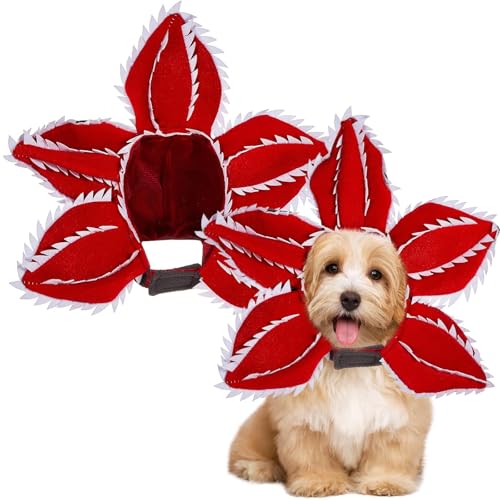 Haustier-Dämonenhut-Kostüm, gruseliges Halloween-Hunde-Stirnband, Hundekostüm, gruseliges Blumen-Design, Hut für Katze und Hund, niedliches Halloween-Haustier-Kostüm, Outfits für große Hunde Haustier-Dämonenhut-Kostüm, gruseliges Halloween-Hunde-Stirnband, Hundekostüm, gruseliges Blumen-Design, Hut für Katze und Hund, niedliches Halloween-Haustier-Kostüm, Outfits für große Hunde von CJKDXDH