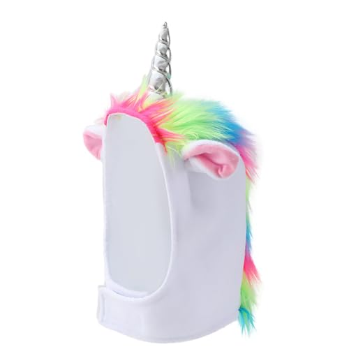 Haustier-Einhorn-Hut für Katze, Hund, Ohrwickel, Kapuze, pelzige Haustier-Perücke, lustiges Haustier-Kostüm, Haustier-Einhorn, Cosplay-Outfit, Hund, Katze, Kopfbedeckung für Halloween, Weihnachten Haustier-Einhorn-Hut für Katze, Hund, Ohrwickel, Kapuze, pelzige Haustier-Perücke, lustiges Haustier-Kostüm, Haustier-Einhorn, Cosplay-Outfit, Hund, Katze, Kopfbedeckung für Halloween, Weihnachten von CJKDXDH