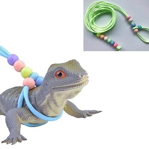 Luminous Lizard Leash Bearded Dragon Lizard Leash Harness Adjustable Reptile Training Lead Harness Leash Reptile Lizard Leash for Amphibien and Other Small Pet Animals Green Luminous Lizard Leash Bearded Dragon Lizard Leash Harness Adjustable Reptile Training Lead Harness Leash Reptile Lizard Leash for Amphibien and Other Small Pet Animals Green von CJKDXDH