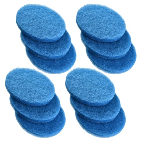 CKDFK Aquarium-Filtereinsätze für Aquarien, kompatibel mit Fx4, Fx5, FX6 Kanisterfilter, Ersatzteile, Zubehör (blau, 12 Stück) von CKDFK