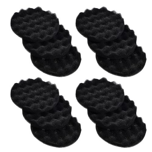 CKDFK Aquarium Filterpads Kompatibel mit FX4 / FX5 / FX6 Kanister Filtermedien Ersatzteile (Schwamm, 12 Stück) von CKDFK