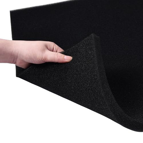 CKDFK Bio-Filter-Schaumschwämme, 50,8 x 50,8 x 2 cm, 50 PPI Filtermedia-Pad, zuschneidbarer Schaumstoff für Aquarien von CKDFK
