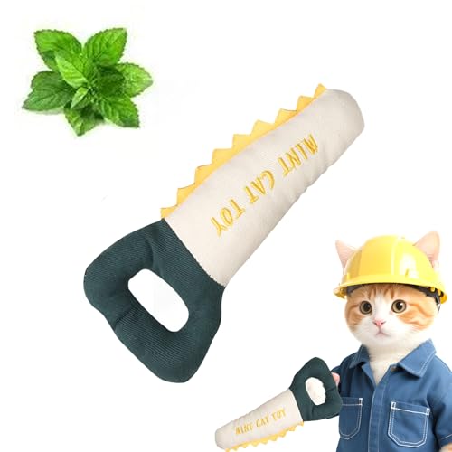Plüsch Katzenminze Sägespielzeug für Katzen - Langlebiges, bissfestes Kauspielzeug gefüllt mit natürlicher Katzenminze, interaktives Zahnen & Indoor-Spielspielzeug für Kätzchen & erwachsene Katzen Plüsch Katzenminze Sägespielzeug für Katzen - Langlebiges, bissfestes Kauspielzeug gefüllt mit natürlicher Katzenminze, interaktives Zahnen & Indoor-Spielspielzeug für Kätzchen & erwachsene Katzen von CKFPS