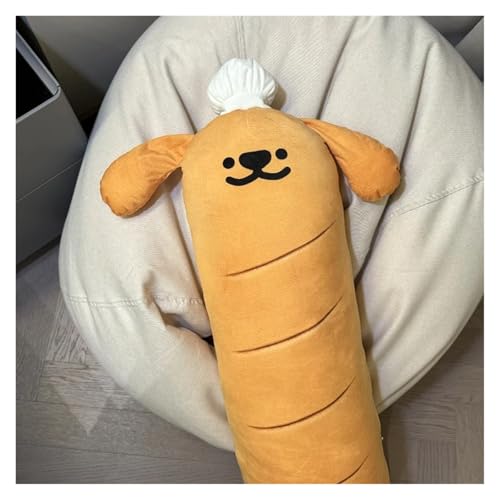 CKQshenKouyicKQ 100cm Komfortable Cartoon Hund Kissen Gefüllte Brot Zurück Kissen Sofa Bett Zimmer Dekor Geschenk(2) von CKQshenKouyicKQ
