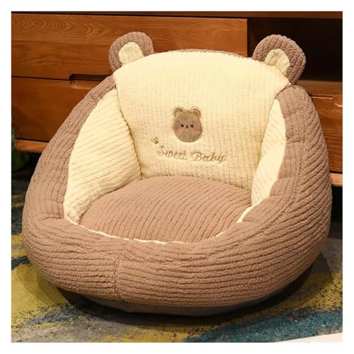 CKQshenKouyicKQ Cartoon süße Katze Futon Kissen weich gefüllt Plüsch Kissen Rückenkissen Sofa Haushalt verdickt Tatami Schlafzimmer Bodenkissen(4,50x30cm) von CKQshenKouyicKQ