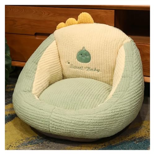 CKQshenKouyicKQ Cartoon süße Katze Futon Kissen weich gefüllt Plüsch Kissen Rückenkissen Sofa Haushalt verdickt Tatami Schlafzimmer Bodenkissen(5,50x30cm) von CKQshenKouyicKQ