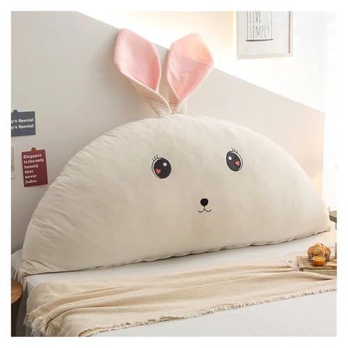 CKQshenKouyicKQ Niedliche Bären-Rückenlehne, superweich, dreieckig, for Kinderzimmer, Nachttisch, Füllkissen, abnehmbar, waschbar, Sofa-Rückenstütze, Tatami-Kissen(4,Fits 0.9m Bed) von CKQshenKouyicKQ
