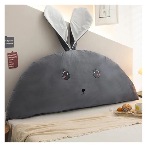 CKQshenKouyicKQ Niedliche Bären-Rückenlehne, superweich, dreieckig, for Kinderzimmer, Nachttisch, Füllkissen, abnehmbar, waschbar, Sofa-Rückenstütze, Tatami-Kissen(6,Fits 0.9m Bed) von CKQshenKouyicKQ