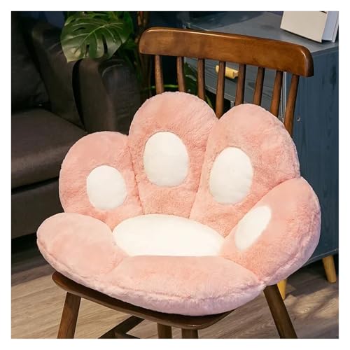 CKQshenKouyicKQ Niedliche Rückenkissen Plüsch Stuhlkissen Tier Sitzkissen Sofamatte Home Sofa Indoor Boden Winter Dekor Geschenk(Pink 70x60cm) von CKQshenKouyicKQ