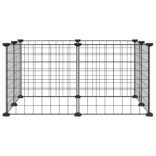 CLALER 70x70x35cm Freilaufgehege Kleintiere, Meerschweinchen Gehege, Gehege für Kleintiere, Schildkröten, Kaninchen, Stahl CLALER 70x70x35cm Freilaufgehege Kleintiere, Meerschweinchen Gehege, Gehege für Kleintiere, Schildkröten, Kaninchen, Stahl von CLALER