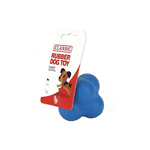 CLASSIC Odd Ball Hundespielzeug, Gummi, 63 mm, Blau CLASSIC Odd Ball Hundespielzeug, Gummi, 63 mm, Blau von CLASSIC