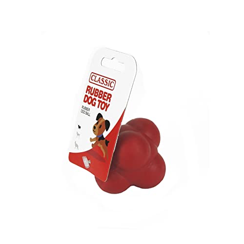 CLASSIC Odd Ball Hundespielzeug, Gummi, 63 mm, Rot CLASSIC Odd Ball Hundespielzeug, Gummi, 63 mm, Rot von CLASSIC